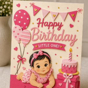 Baby Birthday Card